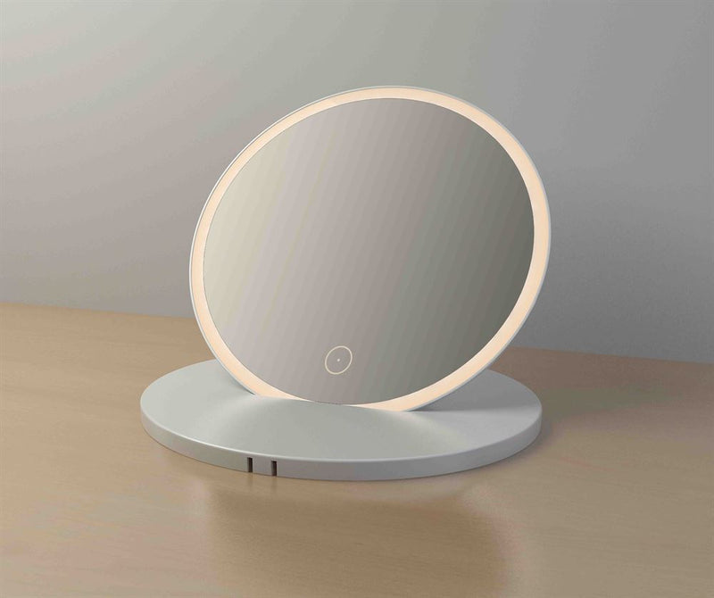 Sycamore Lorraine 155mm Rechargeable Battery LED Vanity Mirror - SY9011