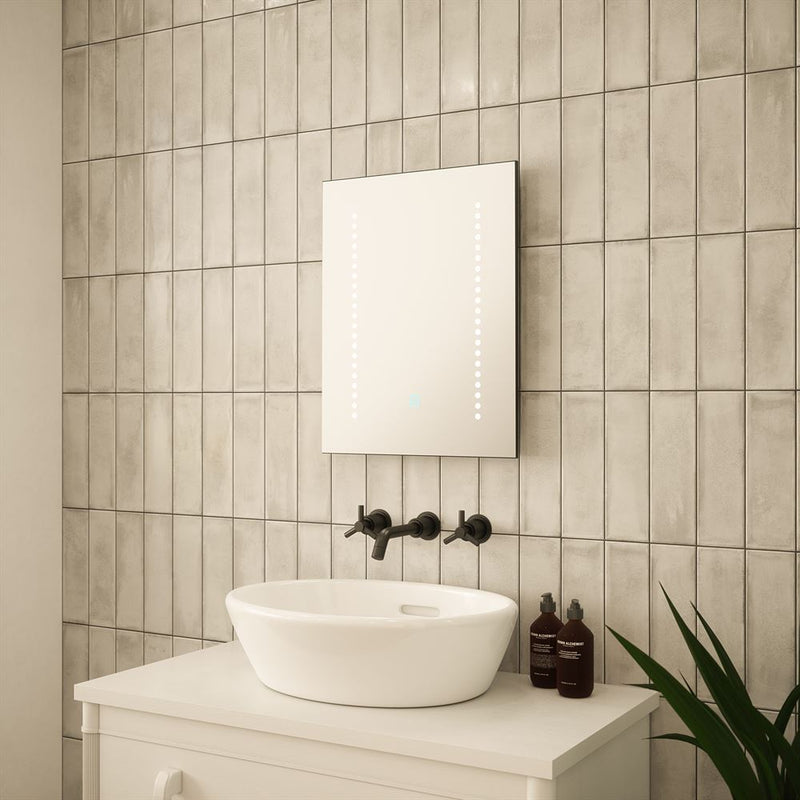 Sycamore Ares 390x500mm Tuneable LED Mirror With Demister - SY9028