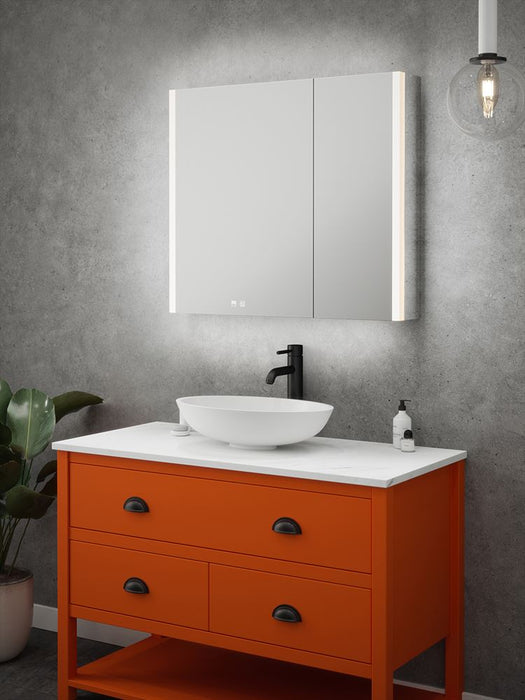 Sycamore Balmoral Double 800x700mm Tuneable LED Mirror Cabinet With Demister & Bluetooth Speaker - SY9046/DOUBLE