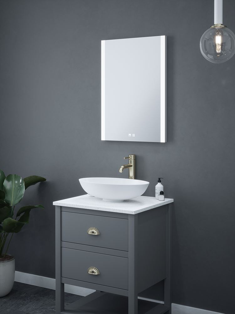 Sycamore Windsor 2 500x700mm Tuneable LED Mirror With Demister & Bluetooth Speaker - SY9049/SPEAKER