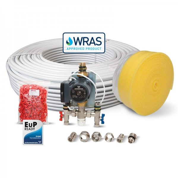 Hetta Complete Wet Underfloor Heating Pack - 20m² - KIT20HP