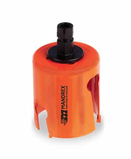 Mandrex MHSP1001 TCT 6 Piece Holesaw Kit - 19-57mm