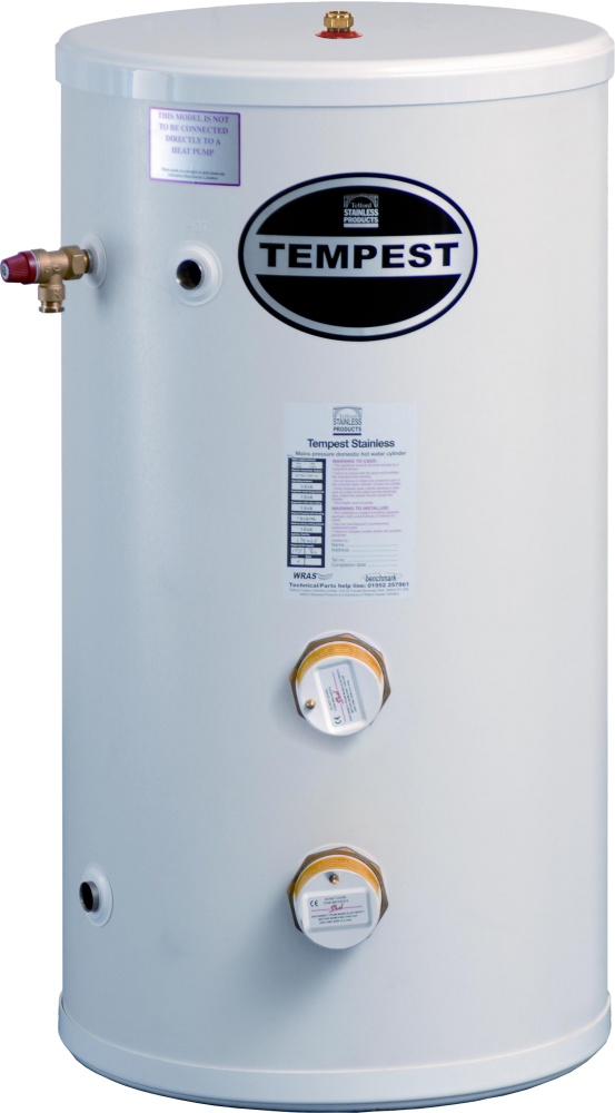 Telford Tempest 300L Direct Unvented Cylinder - TSMD300 | Kent Plumbing  Supplies