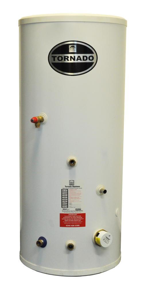 Telford Tornado3 125L Indirect Unvented Cylinder - T2SI125/3.0 | Kent  Plumbing Supplies