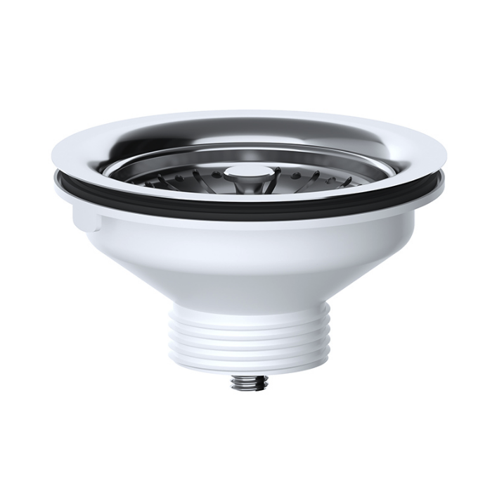 Viva 40mm Basket Strainer Waste Without Overflow Chrome PP0011 - Kent Plumbing Supplies