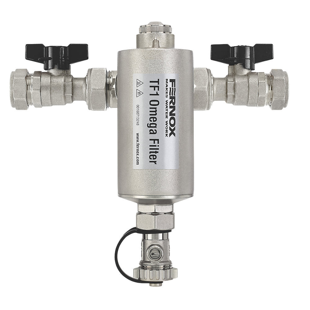 Fernox TF1 System Filter 22mm 62249 Kent Plumbing Supplies