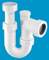 McAlpine ASA10V Adjustable Inlet Tubular P-Trap 1.1/4" x 3" - Kent Plumbing Supplies