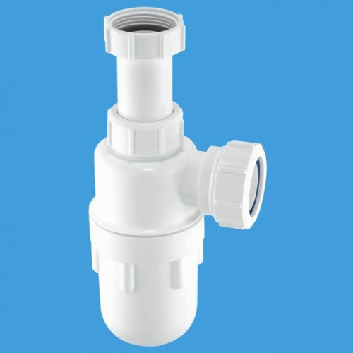 McAlpine C10A Seal Bottle Trap Adjustable Inlet 1.1/2"x 3" - Kent Plumbing Supplies