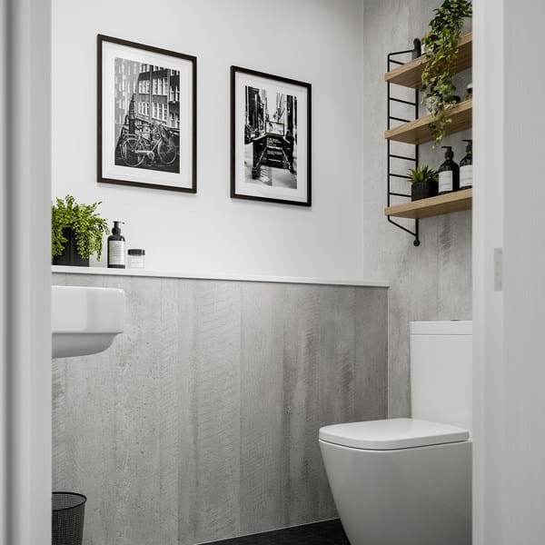 Grant Westfield Multipanel Linda Barker Wall Panel - Concrete Formwood 6362