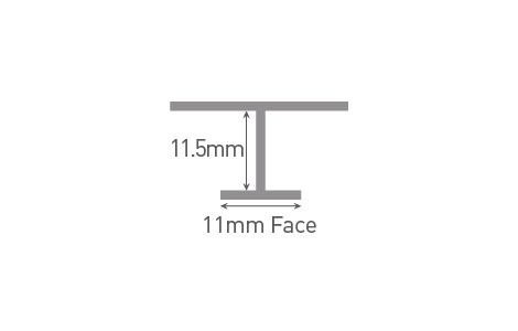 Grant Westfield Multipanel H Mid-Joint Wall Panel Trim Type D - Various Finishes